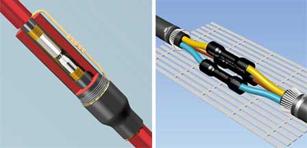 PILC Heat Shrink Cable Joints